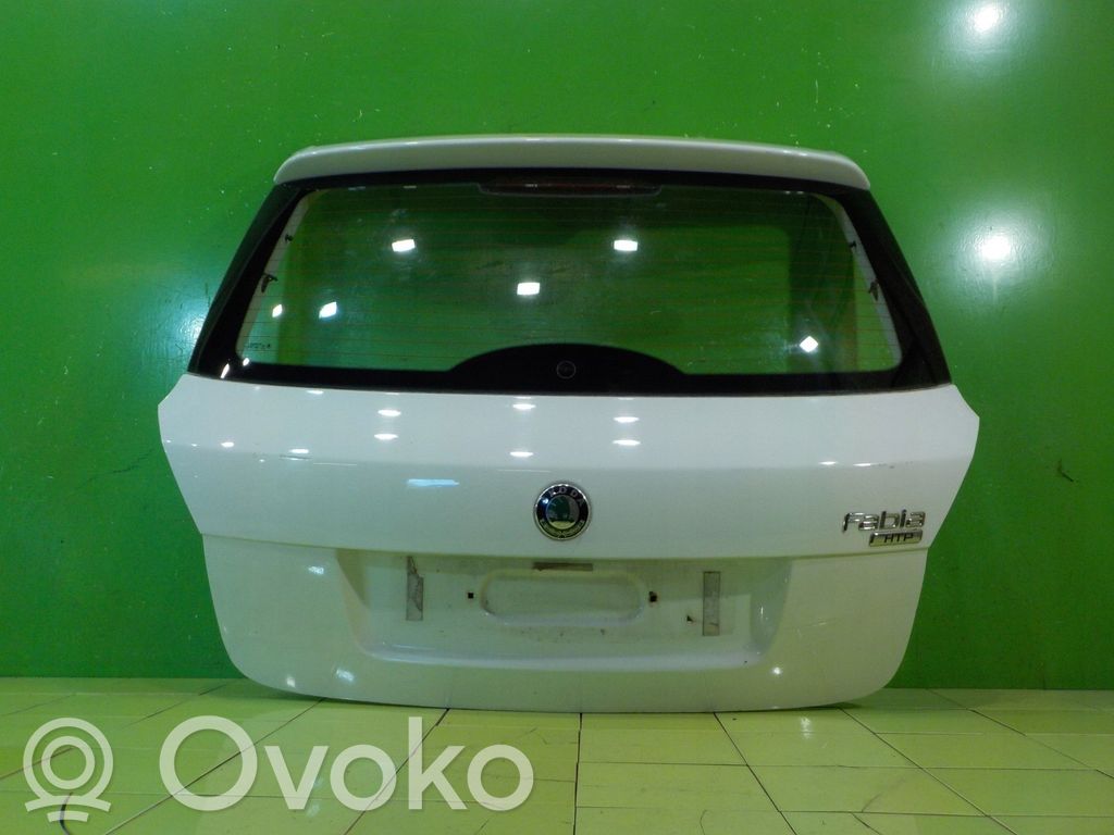 Skoda Fabia Mk2 (5J) Tylna klapa bagażnika 