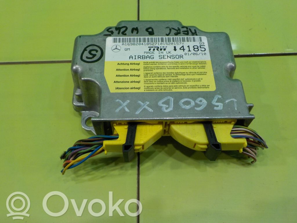 Mercedes-Benz B W245 Oro pagalvių valdymo blokas 