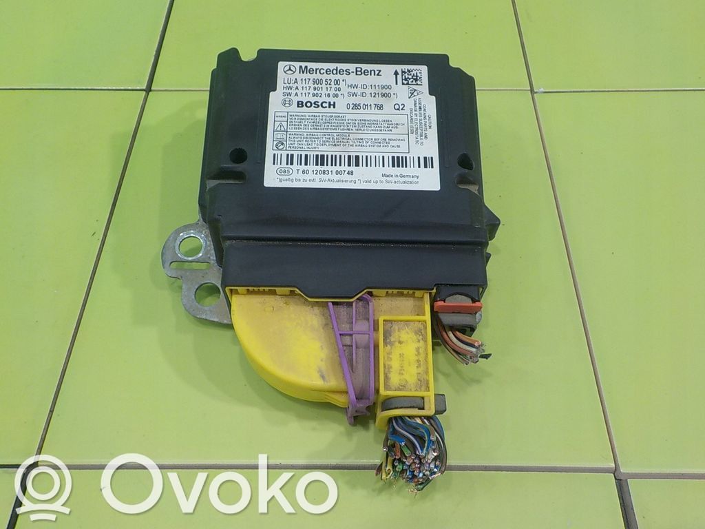 Mercedes-Benz A W176 Unitate/modul de comandă airbaguri 