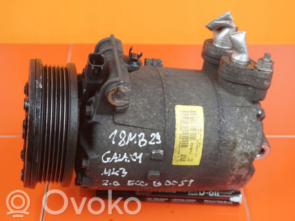 Ford Galaxy Ilmastointilaitteen kompressorin pumppu (A/C)