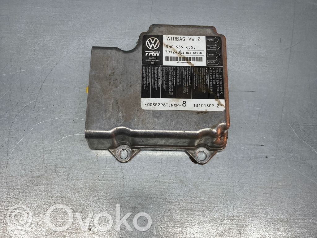 Volkswagen PASSAT B6 Airbag control unit/module 
