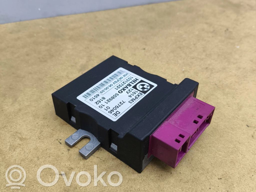 BMW 3 E90 E91 Fuel injection pump control unit/module 
