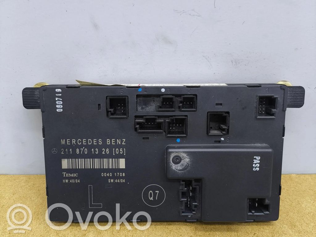 Mercedes-Benz E W211 Door control unit/module 