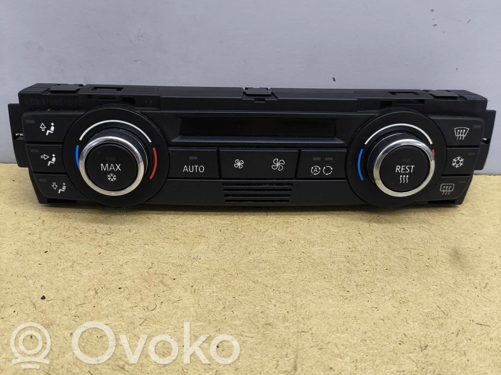 BMW 3 E90 E91 Climate control unit 