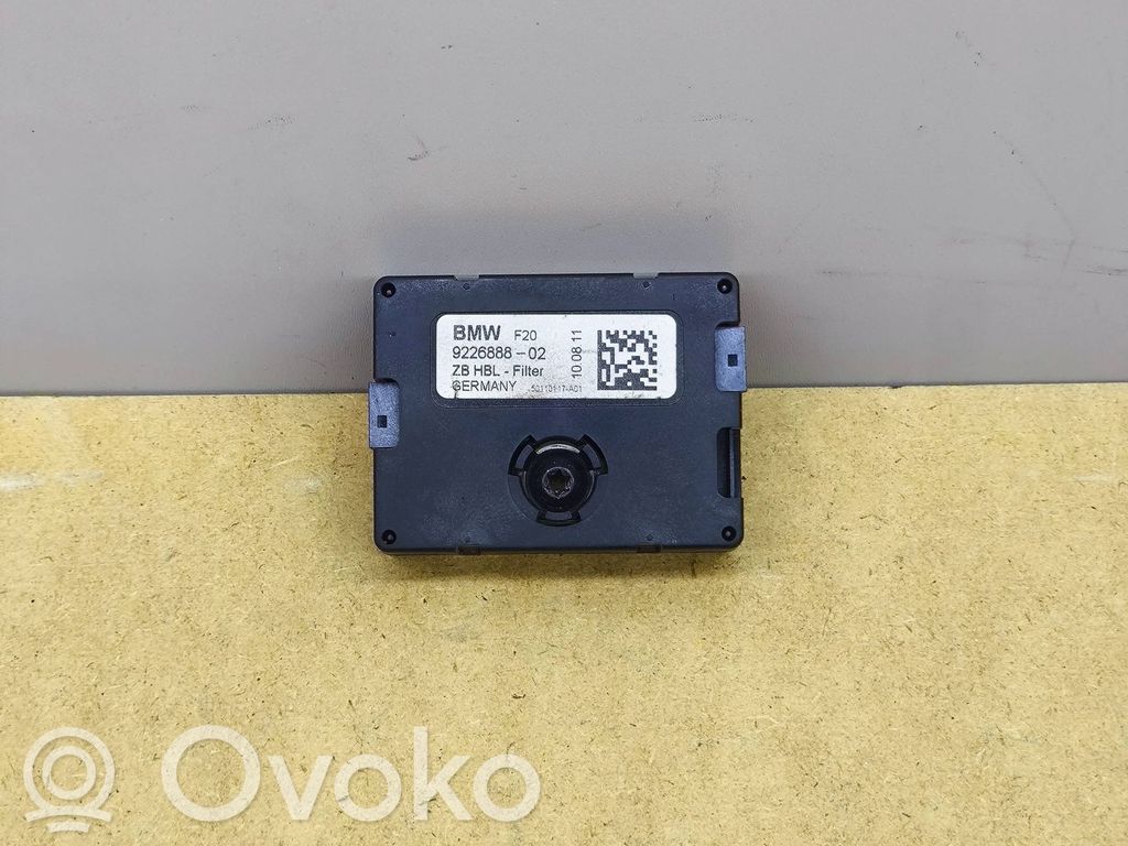 BMW 1 F20 F21 Filtre antenne aérienne 