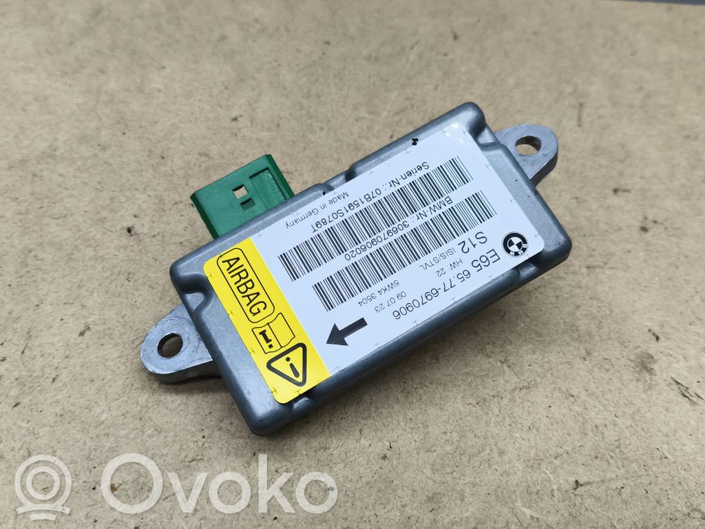 BMW 7 E65 E66 Airbag deployment crash/impact sensor 