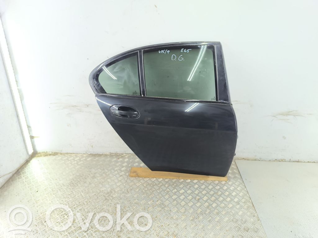 BMW 7 E65 E66 Aizmugurējās durvis 