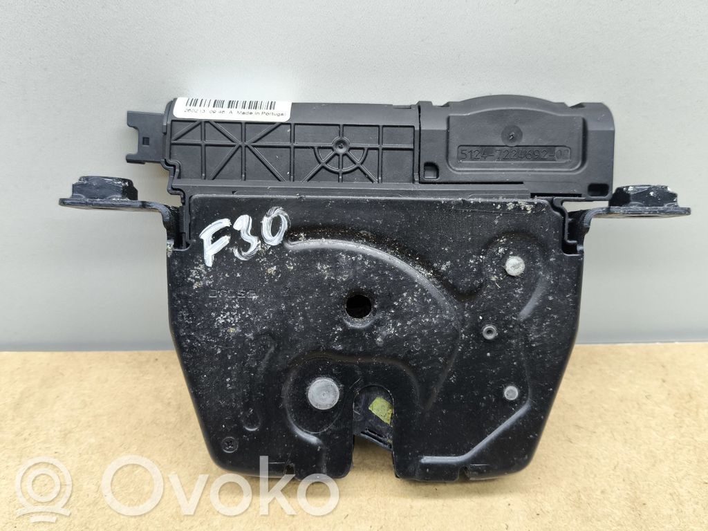 BMW 3 F30 F35 F31 Tailgate/trunk/boot lock/catch/latch 