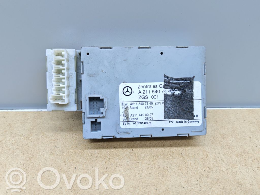 Mercedes-Benz E W211 Gateway control module 