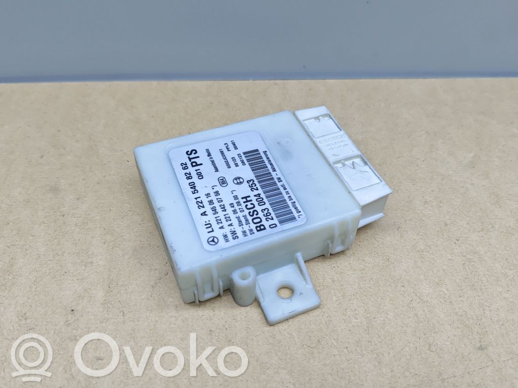 Sterownik / Moduł parkowania PDC   A2215408262,A2214420756,A2215450616