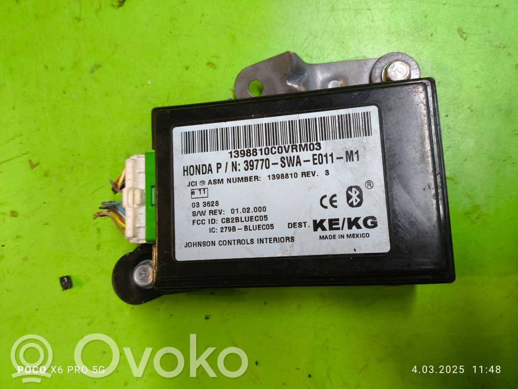 Honda CR-V Kiti valdymo blokai/ moduliai 
