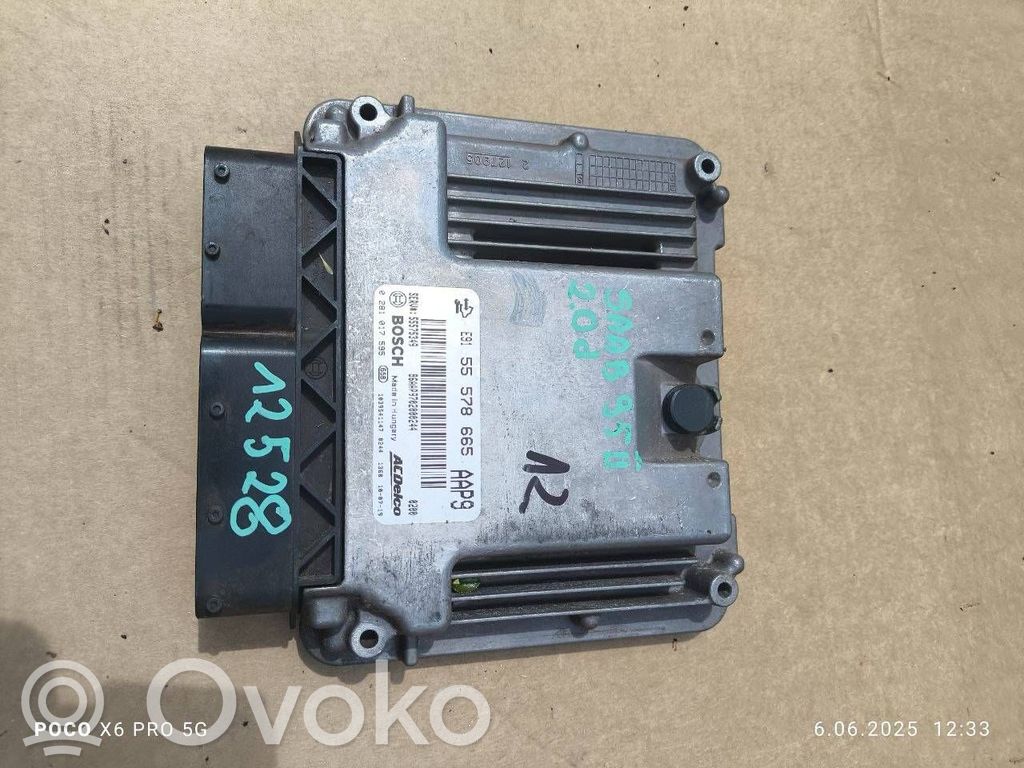 Saab 9-5 Unidad de control/módulo del motor 