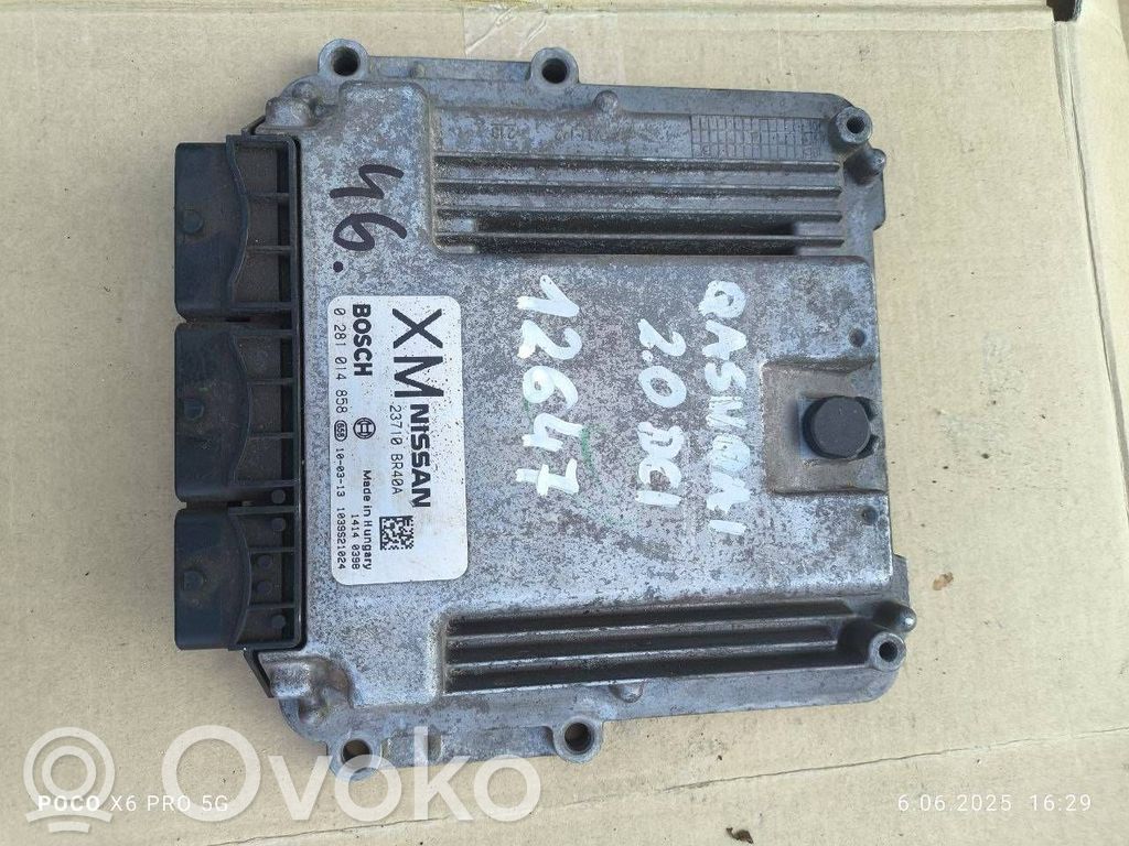 Nissan Qashqai Engine control unit/module 