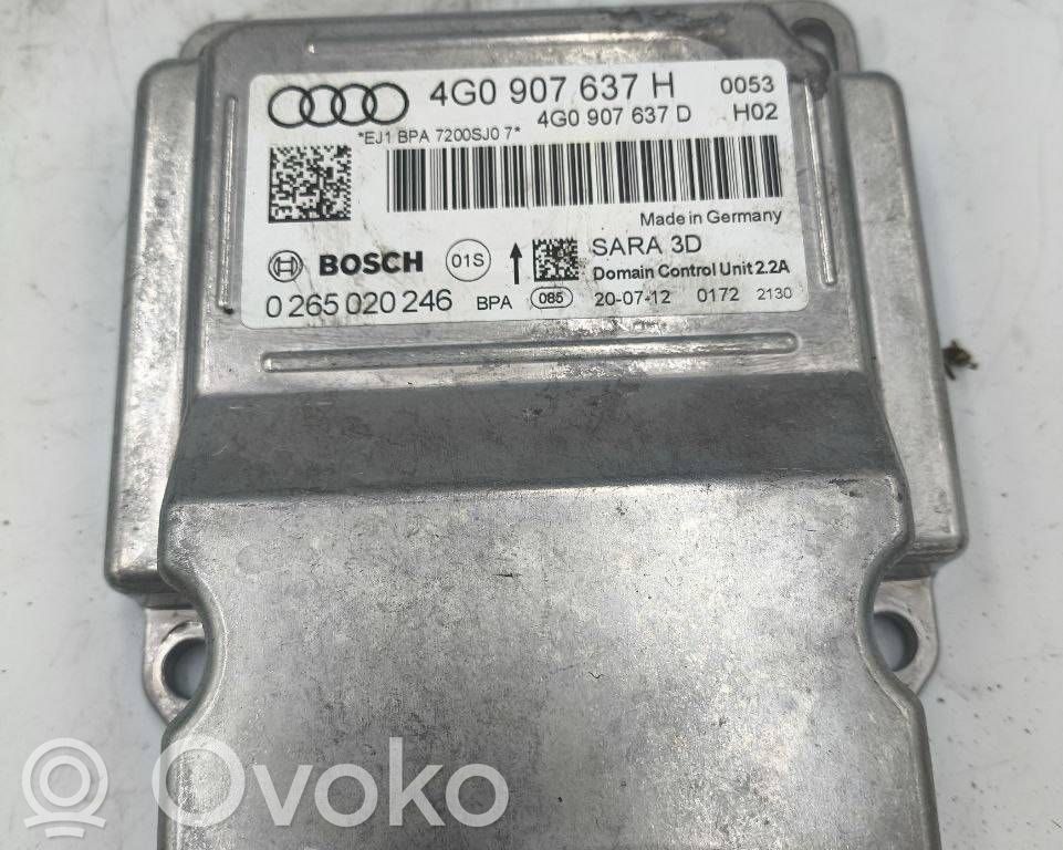 ESP-Steuergerät   4G0907637H,0265020246,4G0907637D