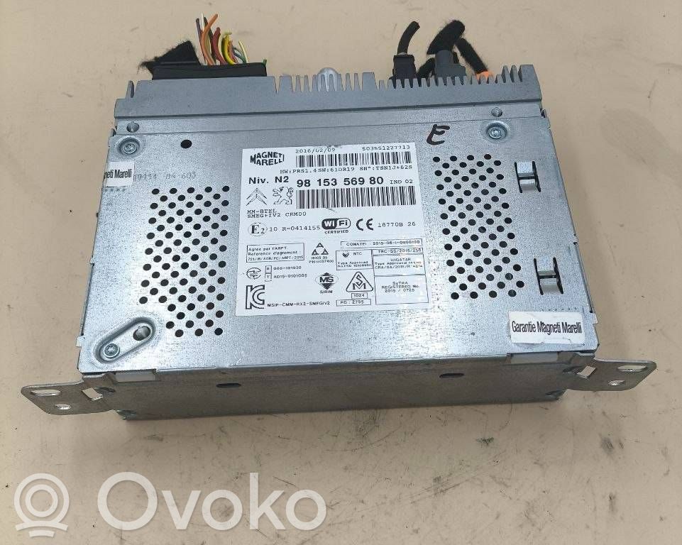 Panel / Radioodtwarzacz CD/DVD/GPS   9815356980,503551227713,20160209