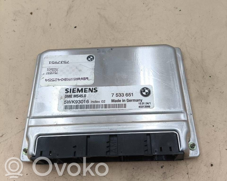 BMW 5 E60 E61 Engine control unit/module ECU 