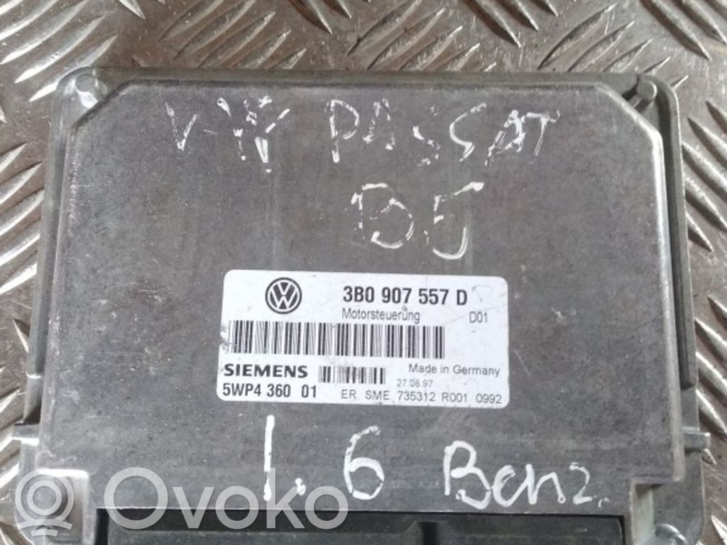 Engine control unit/module   3B0907557D,5WP436001