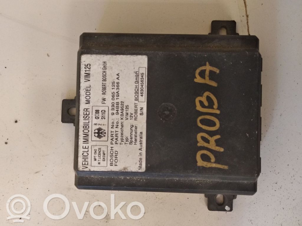 Ford Probe Immobilizer control unit/module 