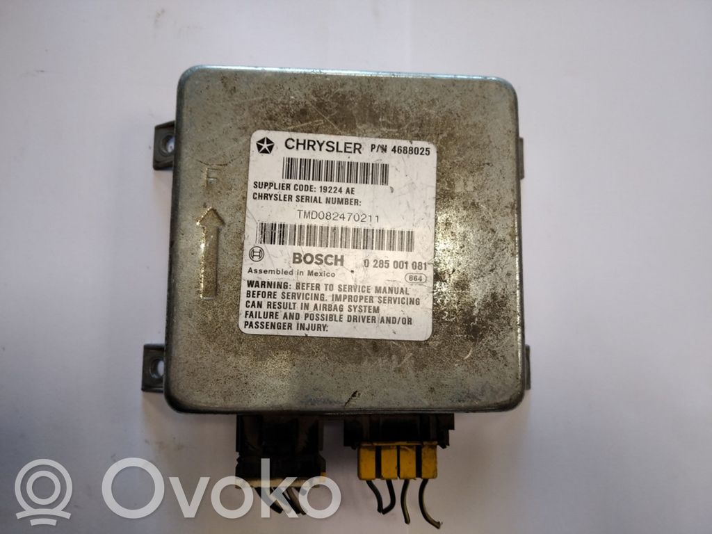 Airbag control unit/module   0285001081