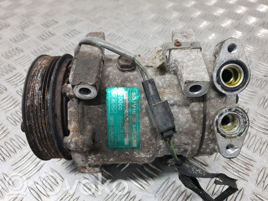 Ilmastointilaitteen kompressorin pumppu (A/C)   2089212324,SD7V16,3M5H19D629GD