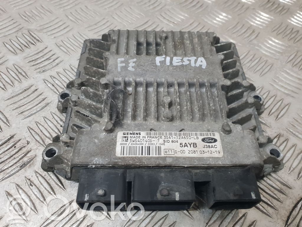 Unidad de control/módulo del motor   3S6112A650LB,5WS40140D