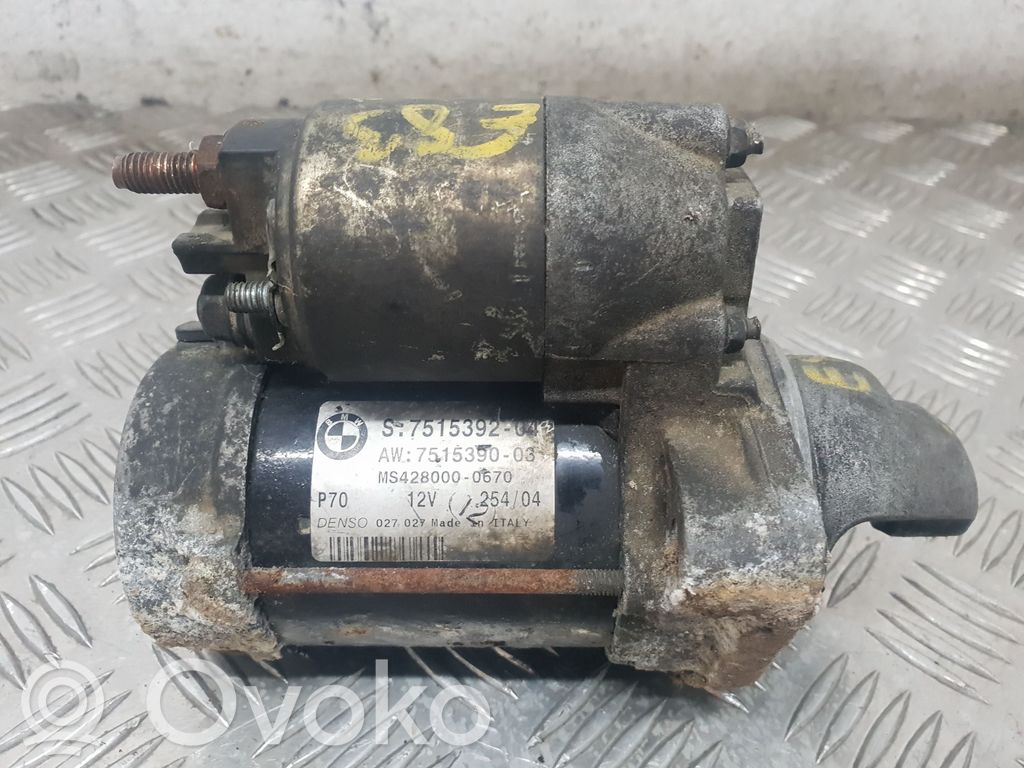 BMW 3 E46 Motor de arranque 