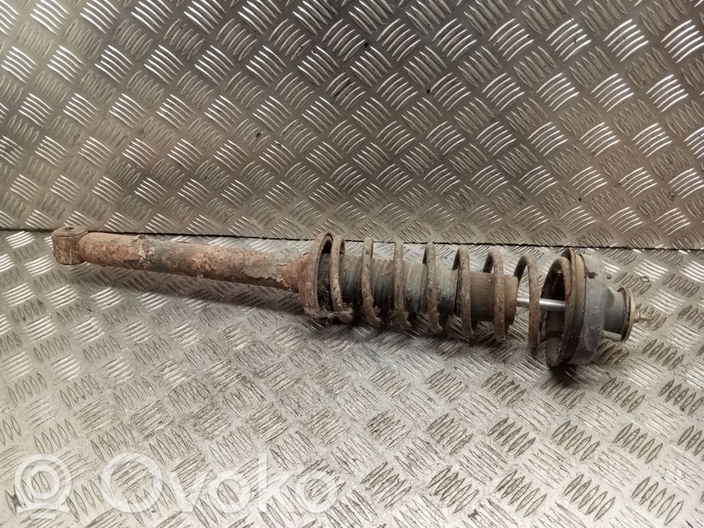 Rear shock absorber with coil spring