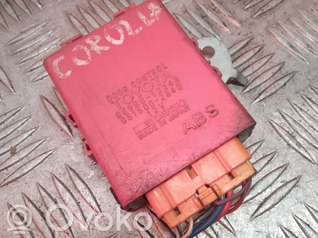 Toyota Corolla E120 E130 Unidad de control/módulo del bloqueo de puertas 