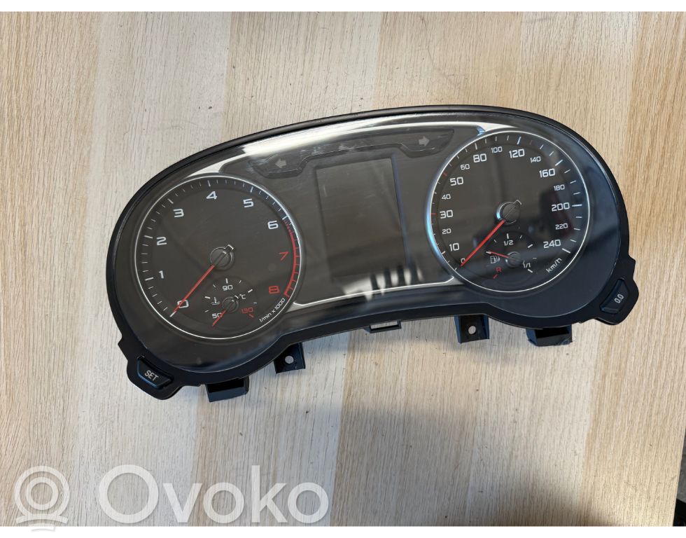 Audi A1 Speedometer (instrument cluster) 