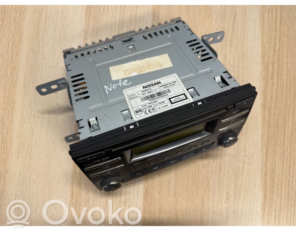 Nissan Note (E12) Radio / CD/DVD atskaņotājs / navigācija 