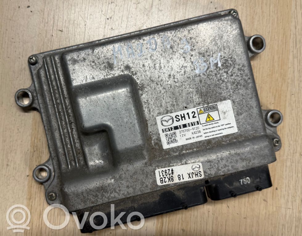 Mazda 3 III Engine control unit/module 