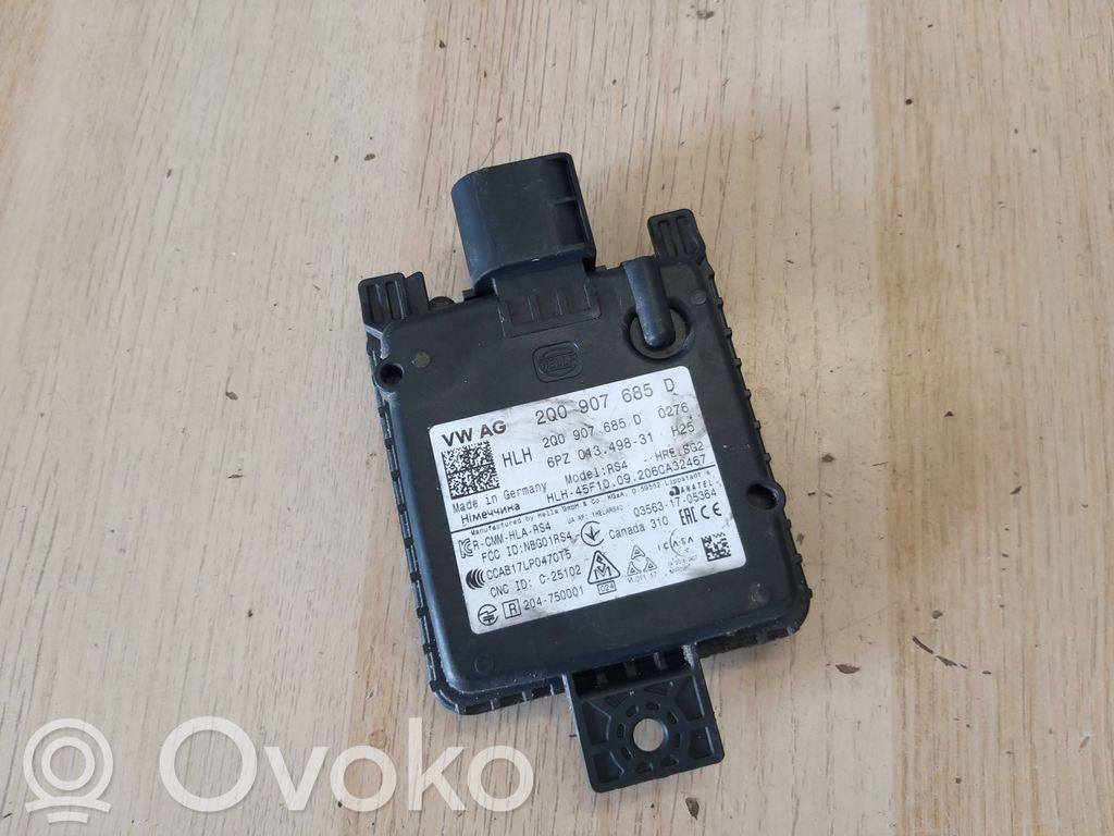 Skoda Octavia Mk4 Sensor de radar Distronic 