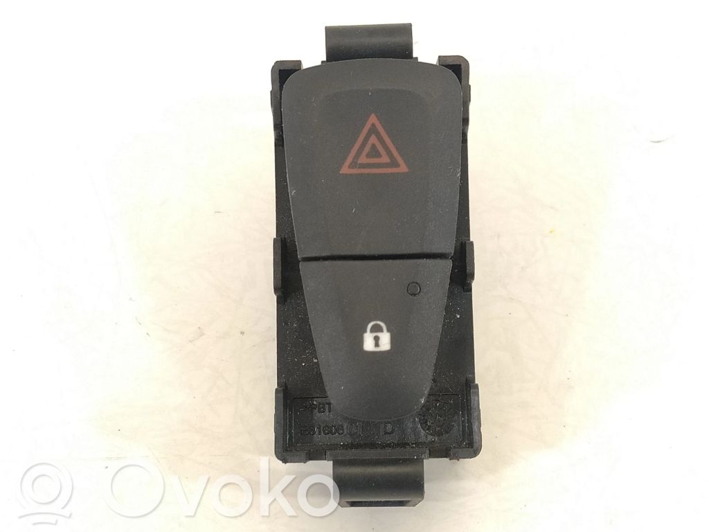 Renault Megane III Botón interruptor de luz de peligro 