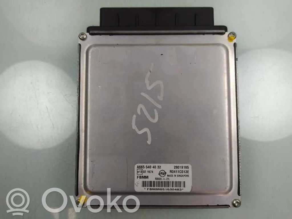 SsangYong Rodius Engine control unit/module 