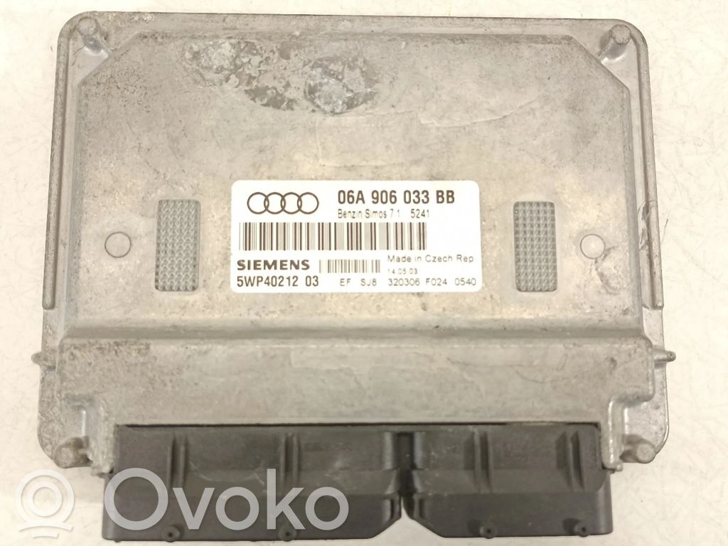 Unidad de control/módulo del motor   06A906033BB