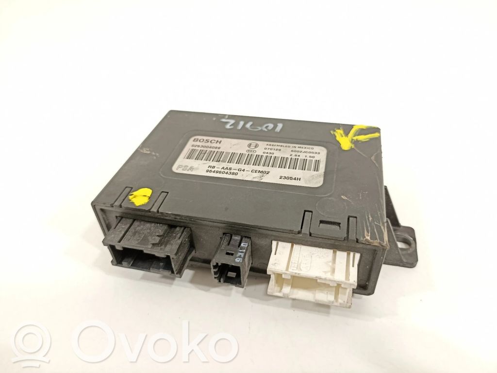 Other control units/modules   9649604380