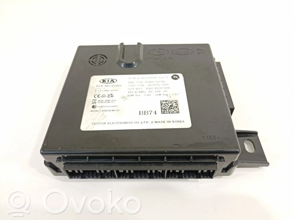 KIA Stonic Other control units/modules 