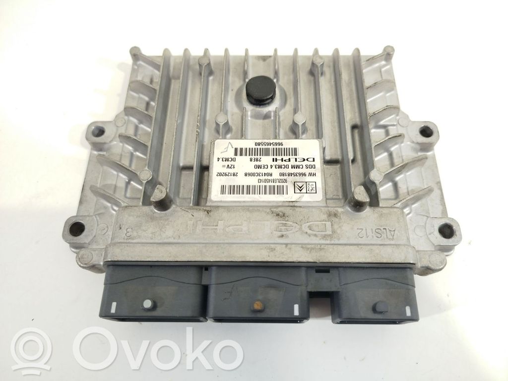 Peugeot 407 Engine control unit/module 