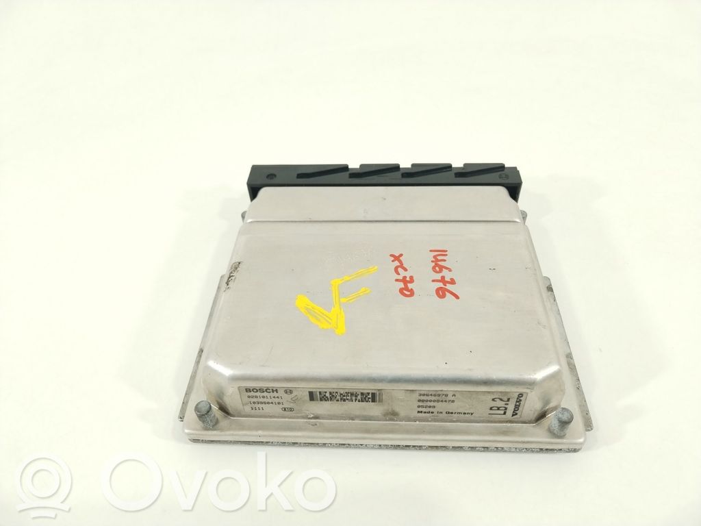 Unidad de control/módulo del motor   30646978A,0281011441,1039S04101