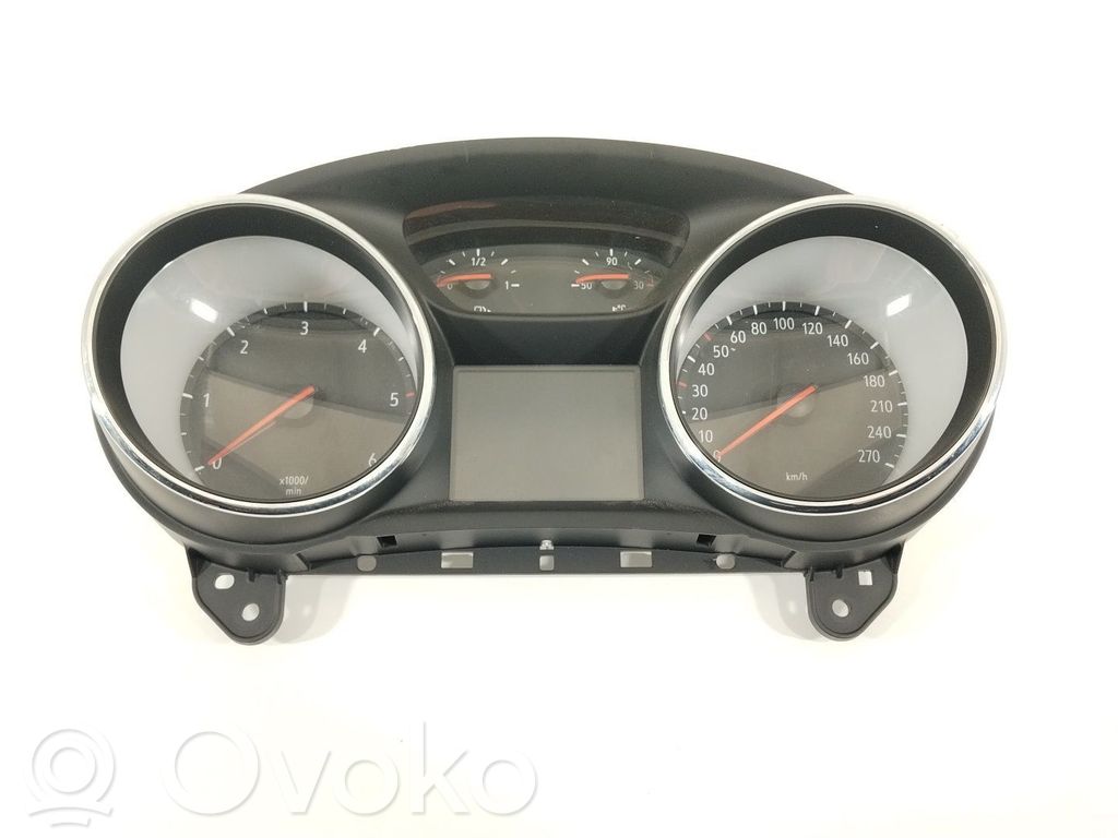 Opel Astra K Geschwindigkeitsmesser Cockpit 
