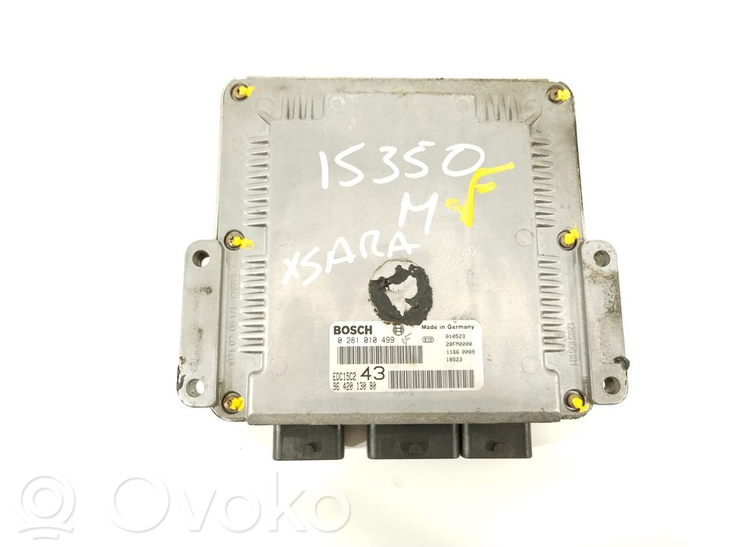 Citroen Xsara Unitate/modul de control motor 