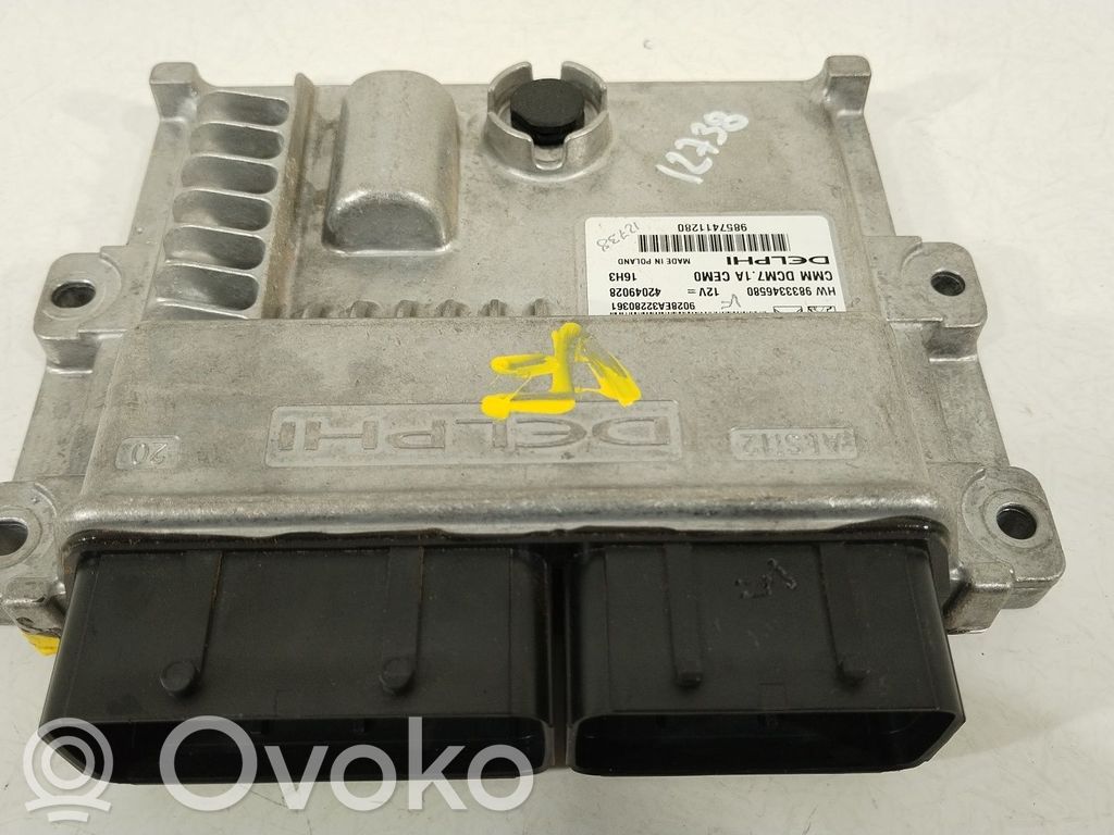 Peugeot Traveller Engine control unit/module 
