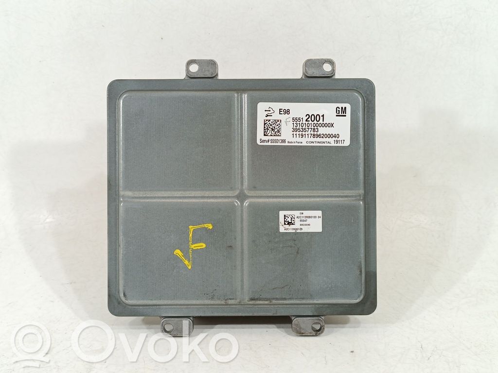 Opel Astra K Centralina/modulo del motore 