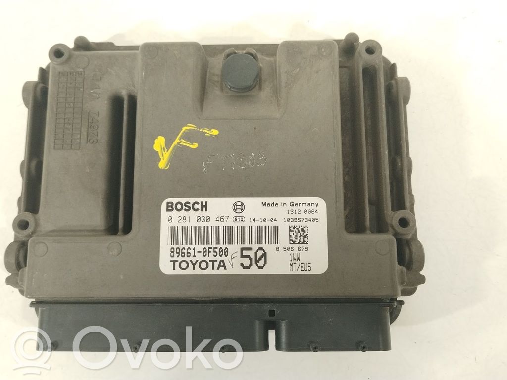 Toyota Verso Engine control unit/module 
