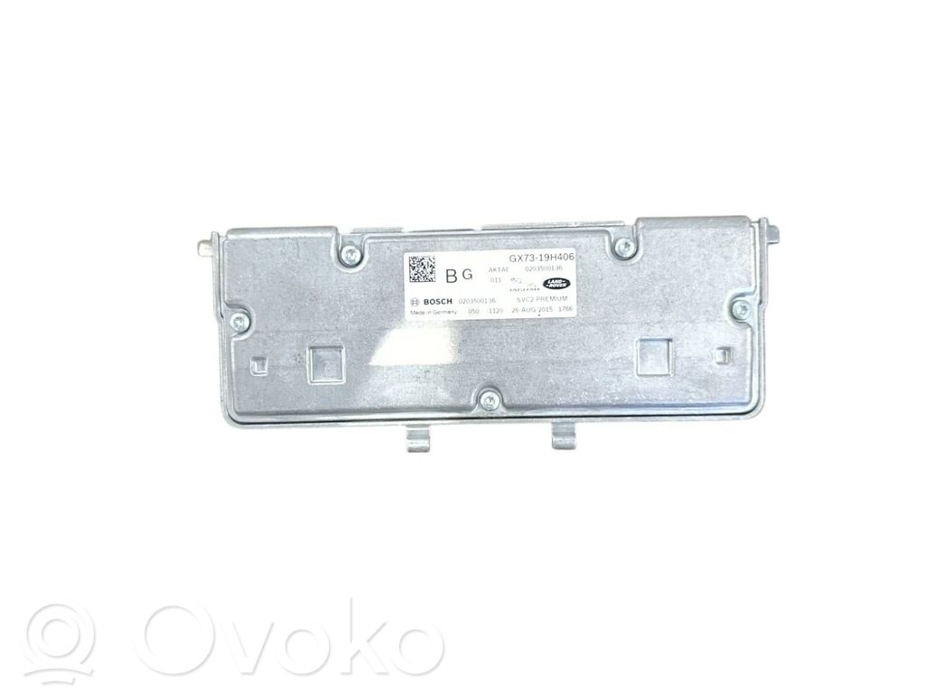 Jaguar XE Windshield/windscreen camera 