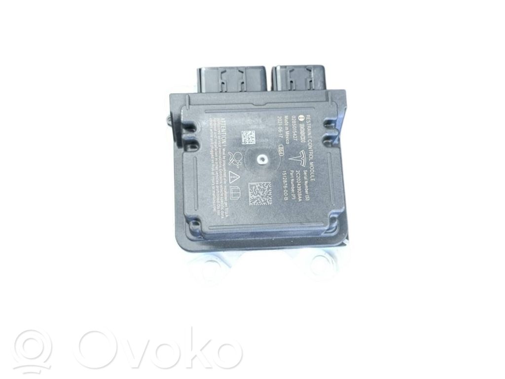 Tesla Model S Plaid Airbag control unit/module 