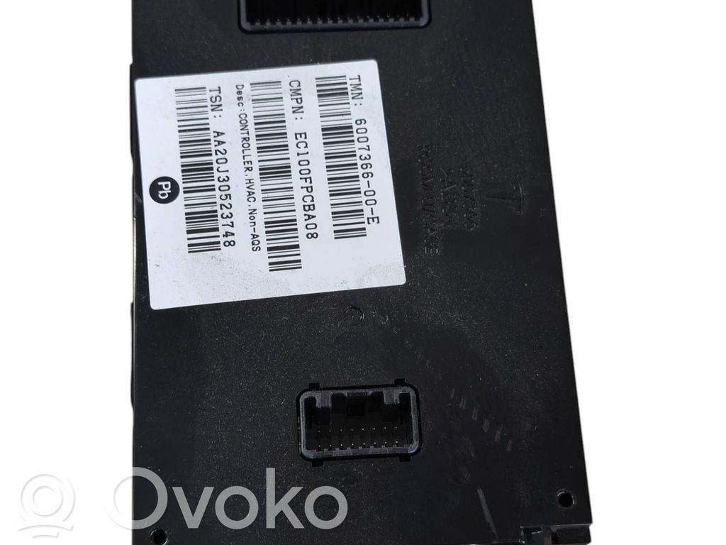 Tesla Model S Climate control unit 