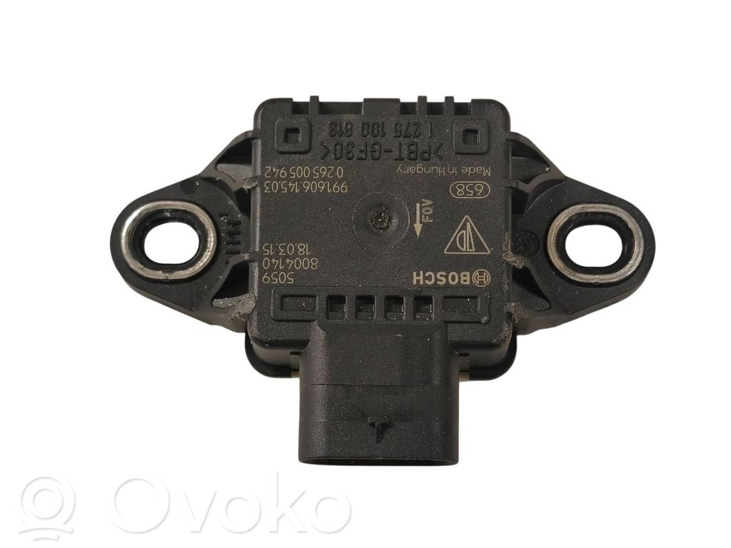 Porsche 911 991 Sensor ESP de aceleración de frecuencia del intermitente 