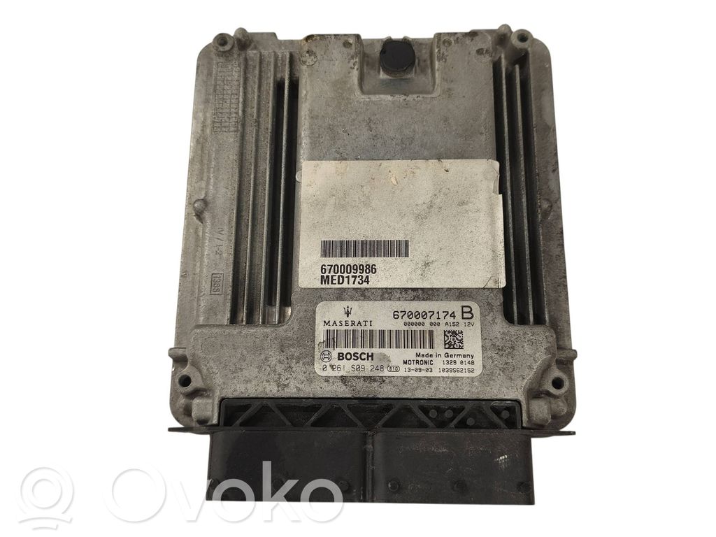 Maserati Ghibli Engine control unit/module 