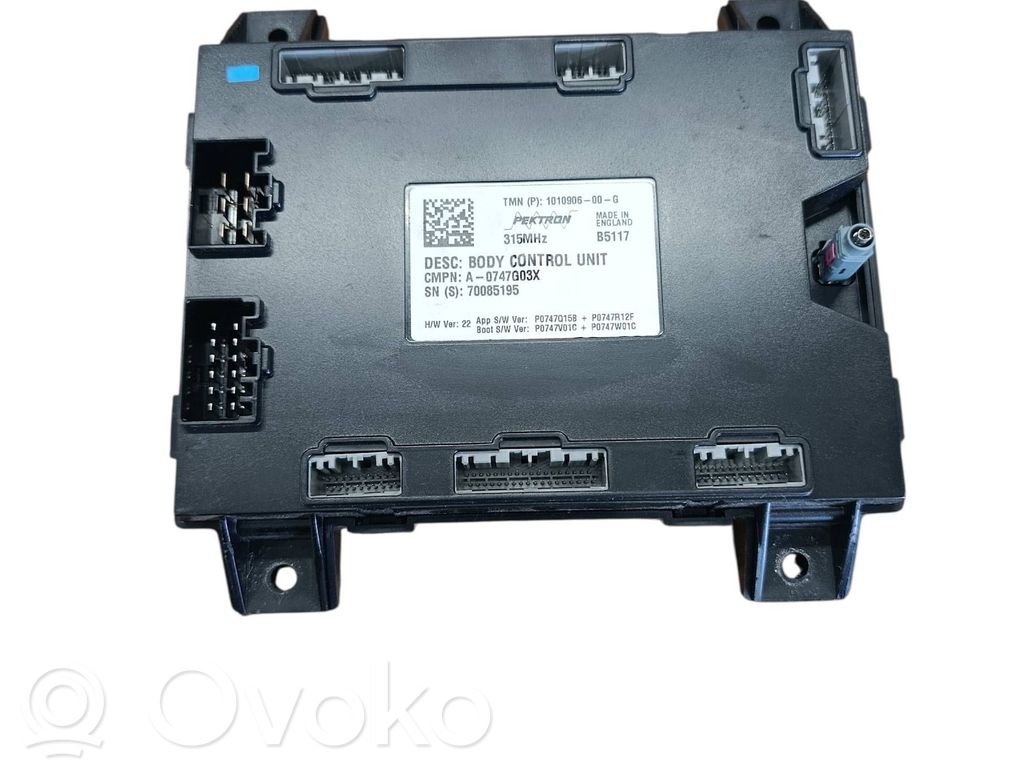 Tesla Model S Other control units/modules 